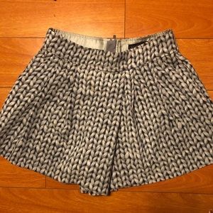 Patterned skort